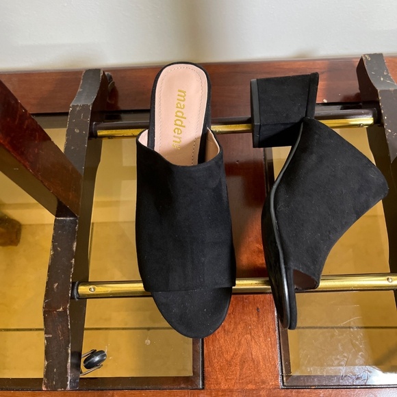 Madden Girl Lorna black mule shoe - Picture 2 of 8